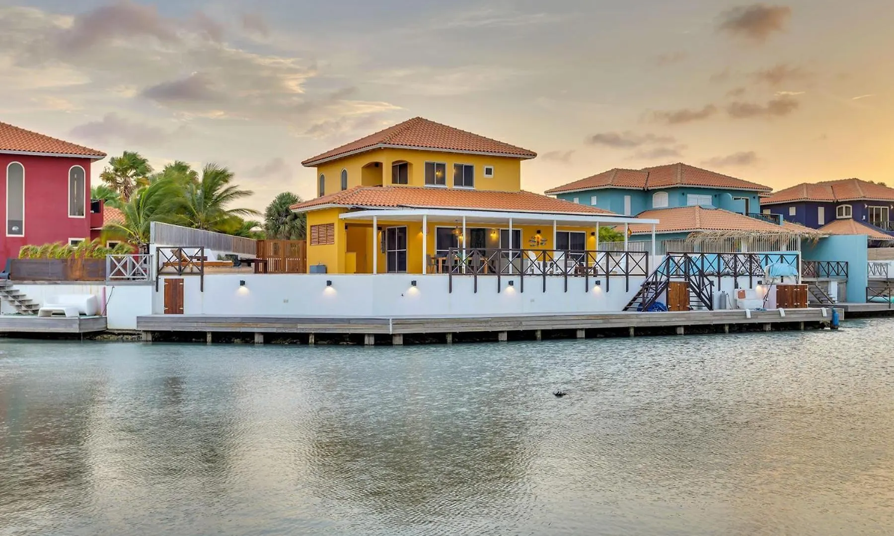 Casa Chillville In Water Villas Bonaire 크랄렌데이크 보네르, 세인트 유스타티유스 및 사바